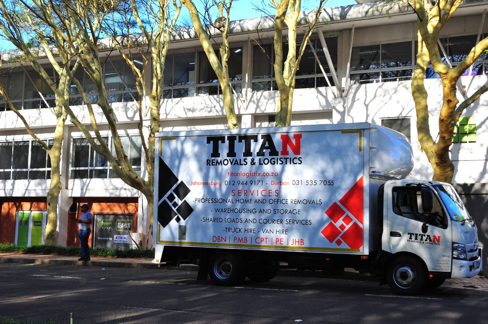 Titan Logistix truck in Umhlanga